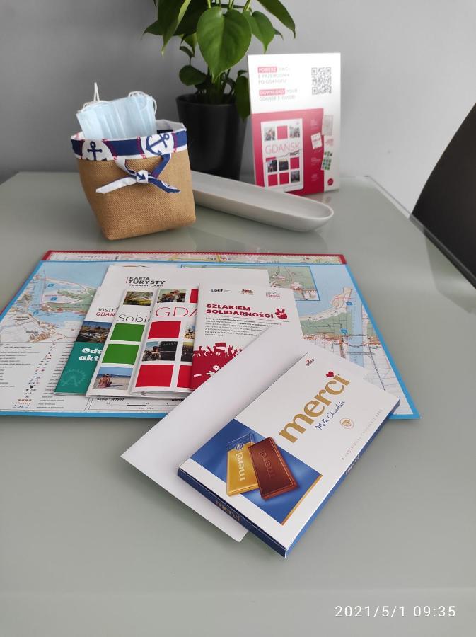 グダニスクPrzytulny Apartament, 2 Pokoje Nad Morzemアパートメント エクステリア 写真